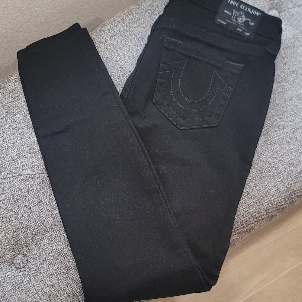 True Religion Women's Black Jeans